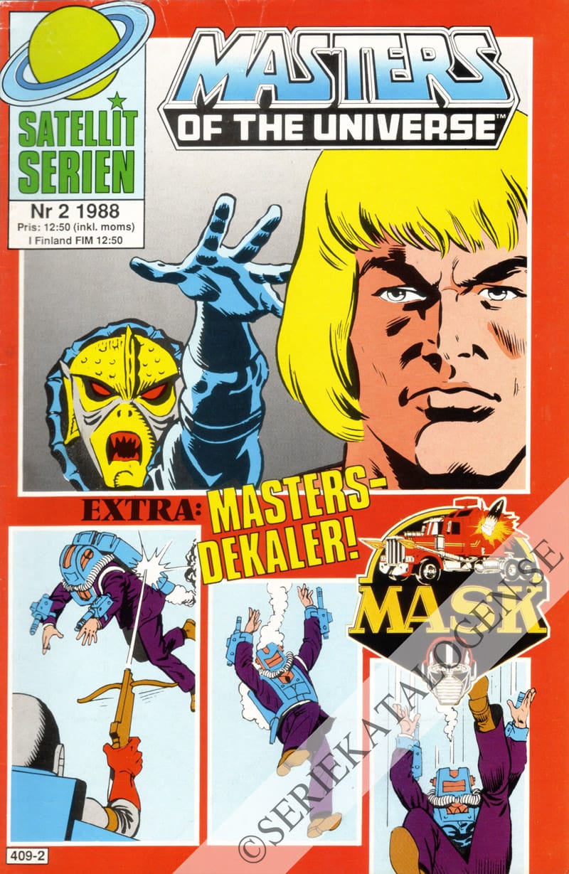 Framsida på Satellitserien #2 (1988)