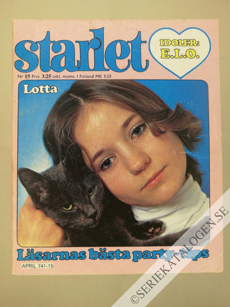 Framsida på Starlet #15 (1978)
