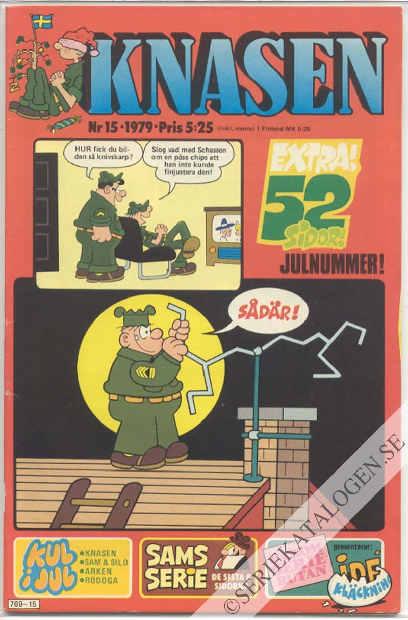 Framsida på Knasen #15 (1979)