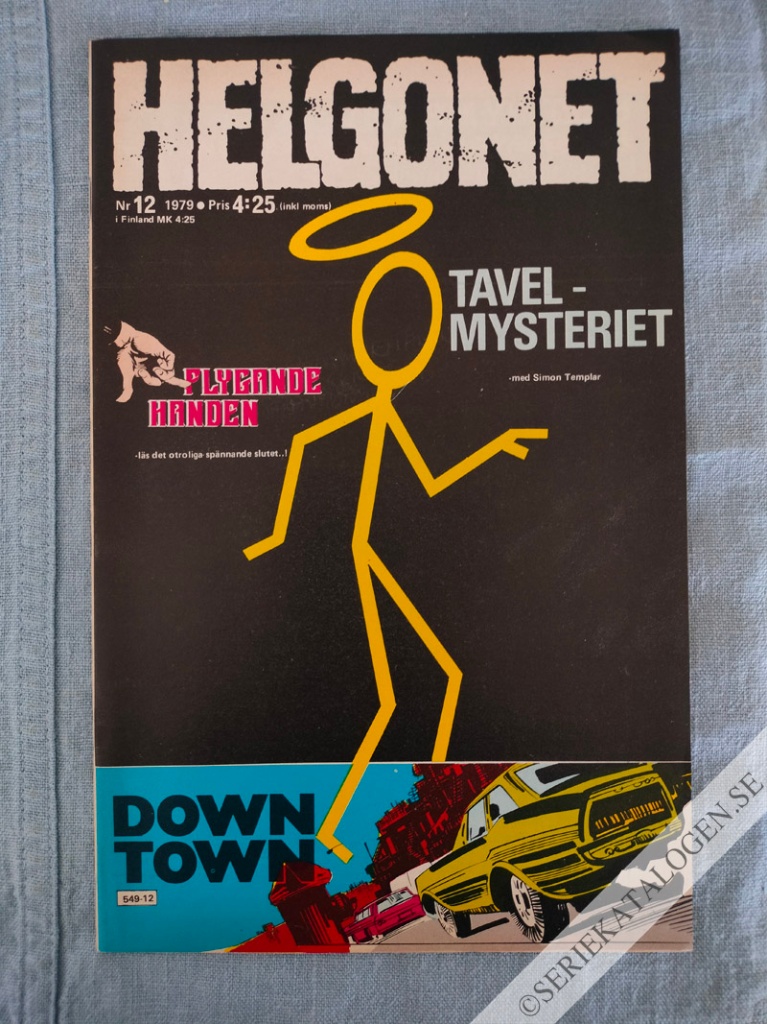 Framsida på Helgonet #12 (1979)