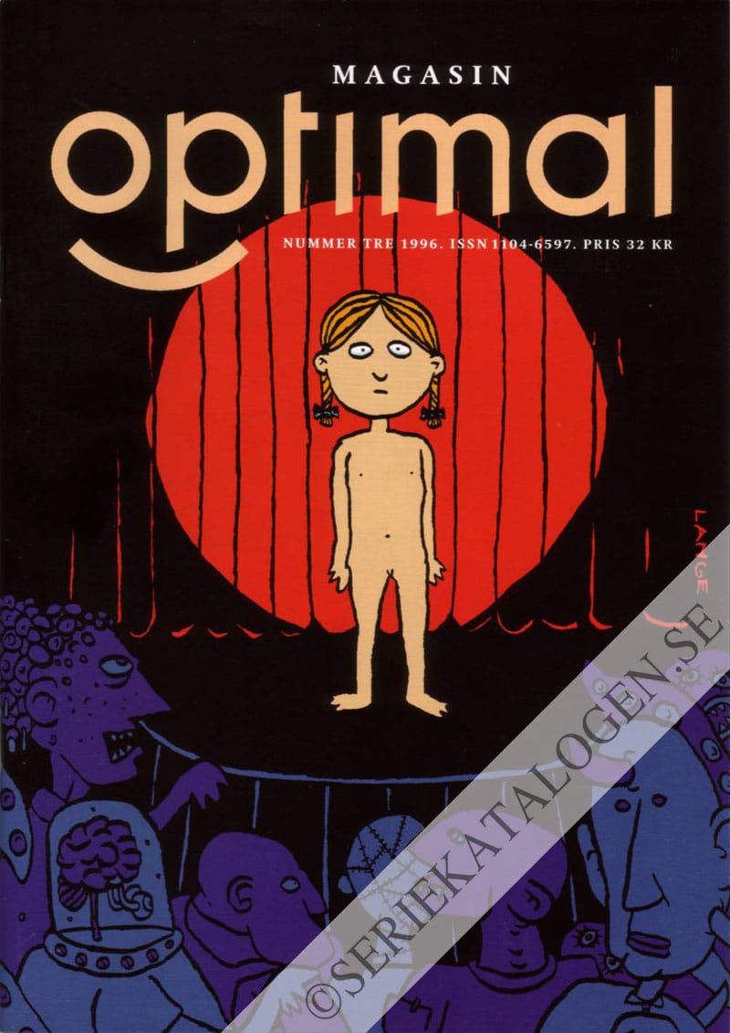 Framsida på Magasin Optimal #3 (1996)