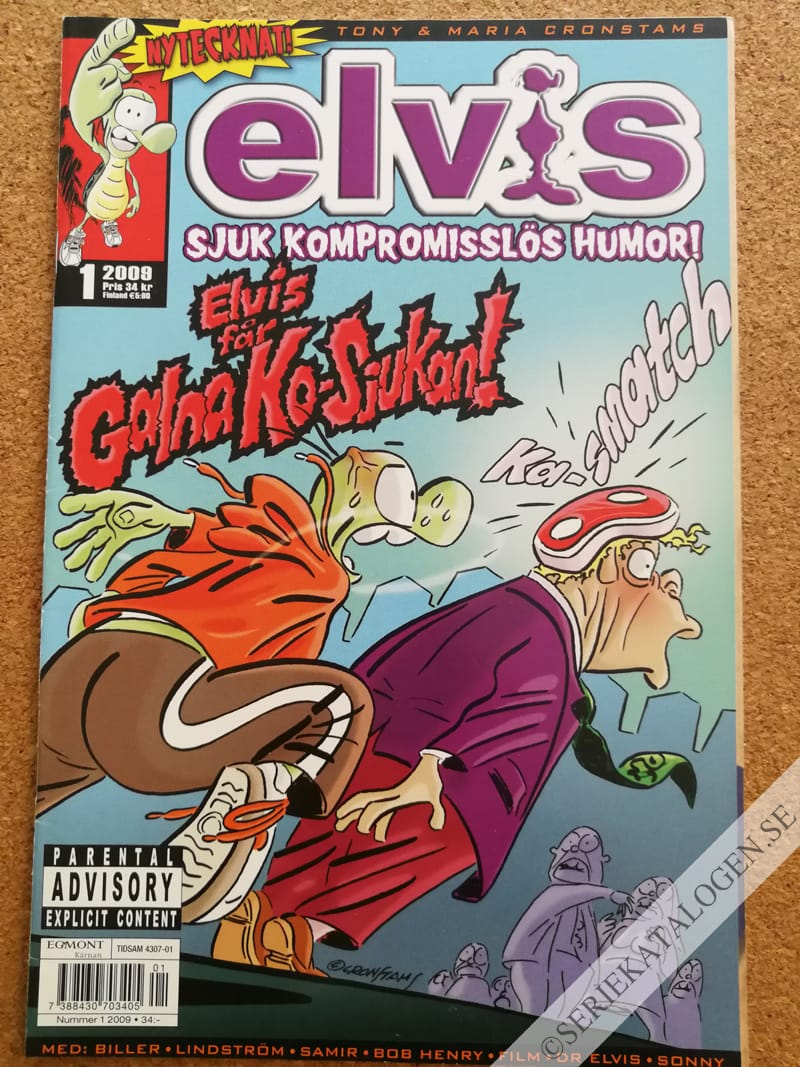 Framsida på Elvis #1 (2009)