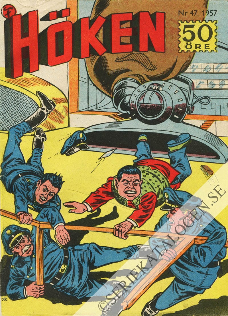 Framsida på Höken #47 (1957)