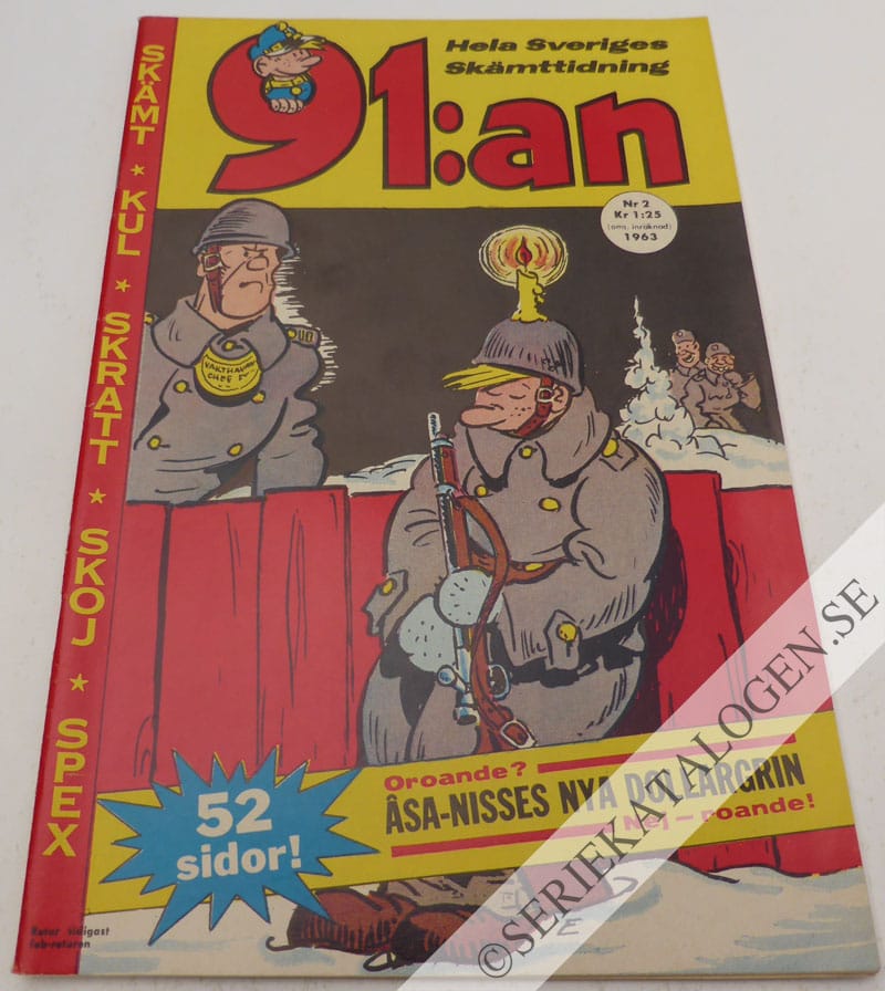 Framsida på 91:an #2 (1963)