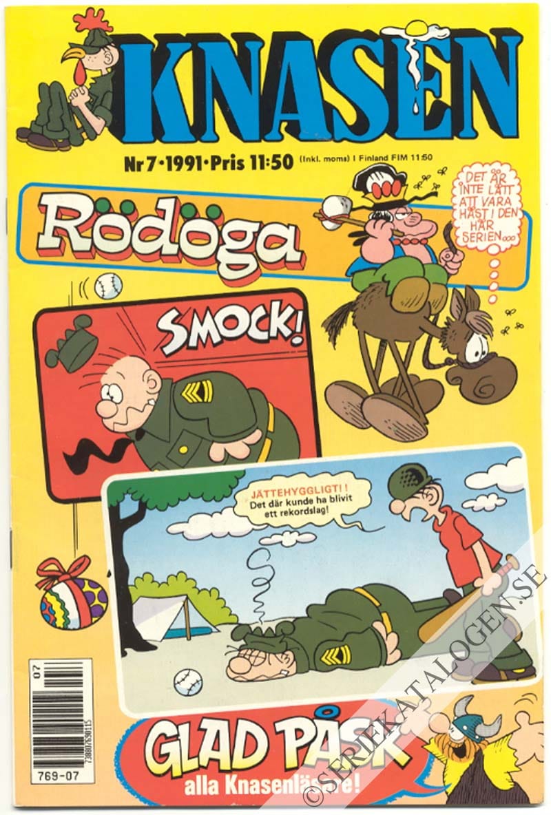 Framsida på Knasen #7 (1991)