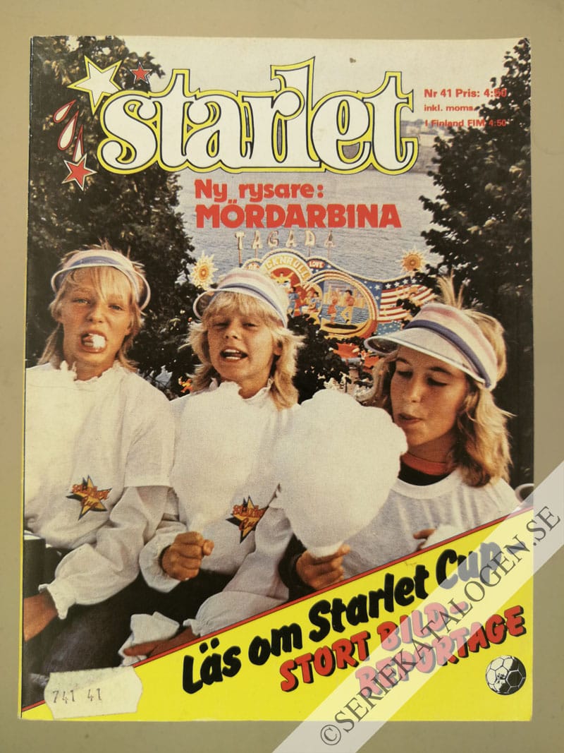 Framsida på Starlet #41 (1982)