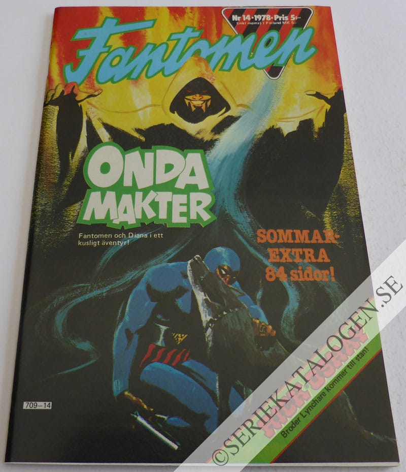 Framsida på Fantomen #14 (1978)