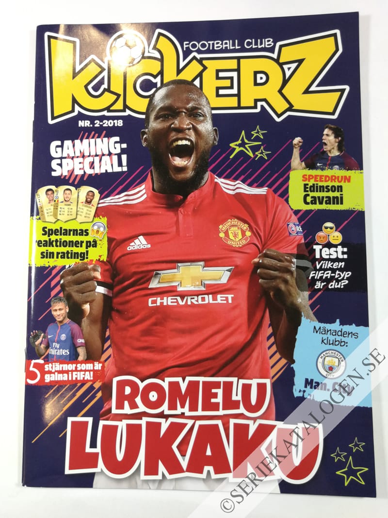 Framsida på Kickerz Football Club #2 (2018)