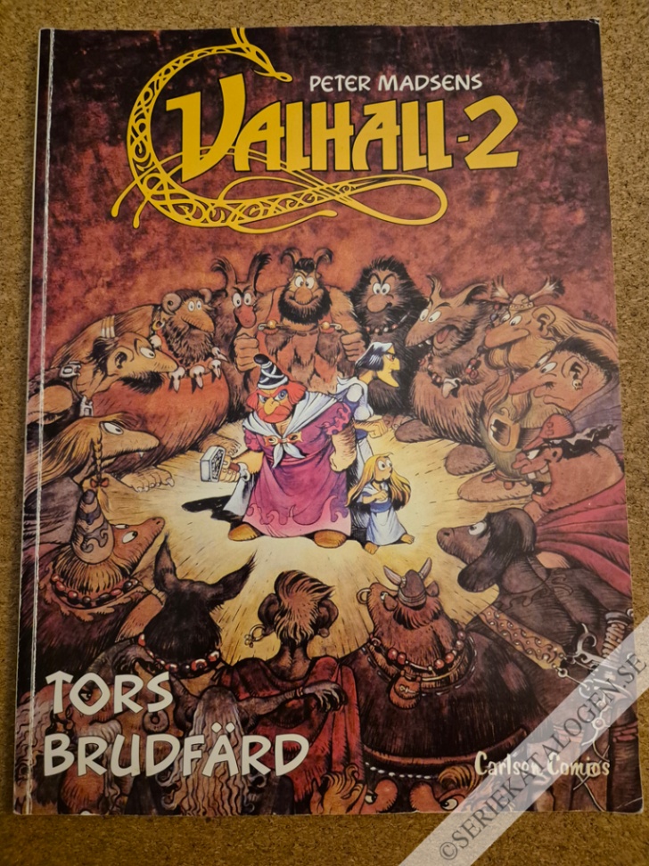 Framsida på Tors brudfärd (1988)