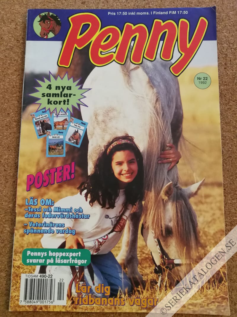 Framsida på Penny #22 (1992)