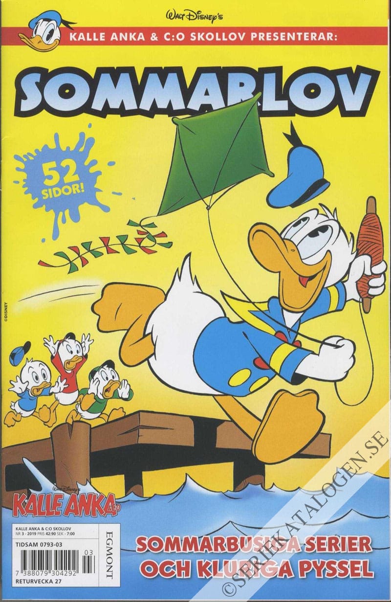 Framsida på Kalle Anka & C:o - Skollov Kalle Anka & C:o skollov presenterar: Sommarkul (2019)