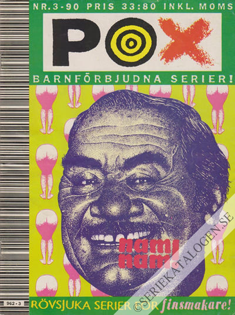 Framsida på Pox #3 (1990)
