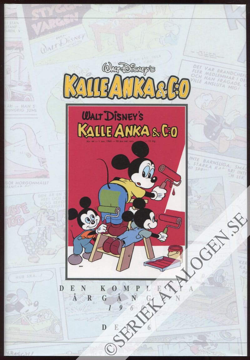 Framsida på Kalle Anka & C:o - den kompletta årgången 1960 del 6 (2006)