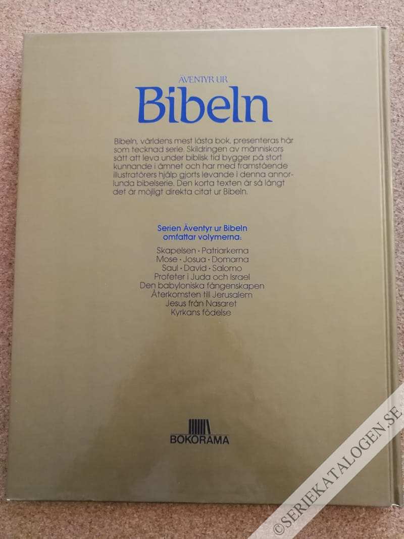 Baksida på Profeterna i Juda och Israel (1985)