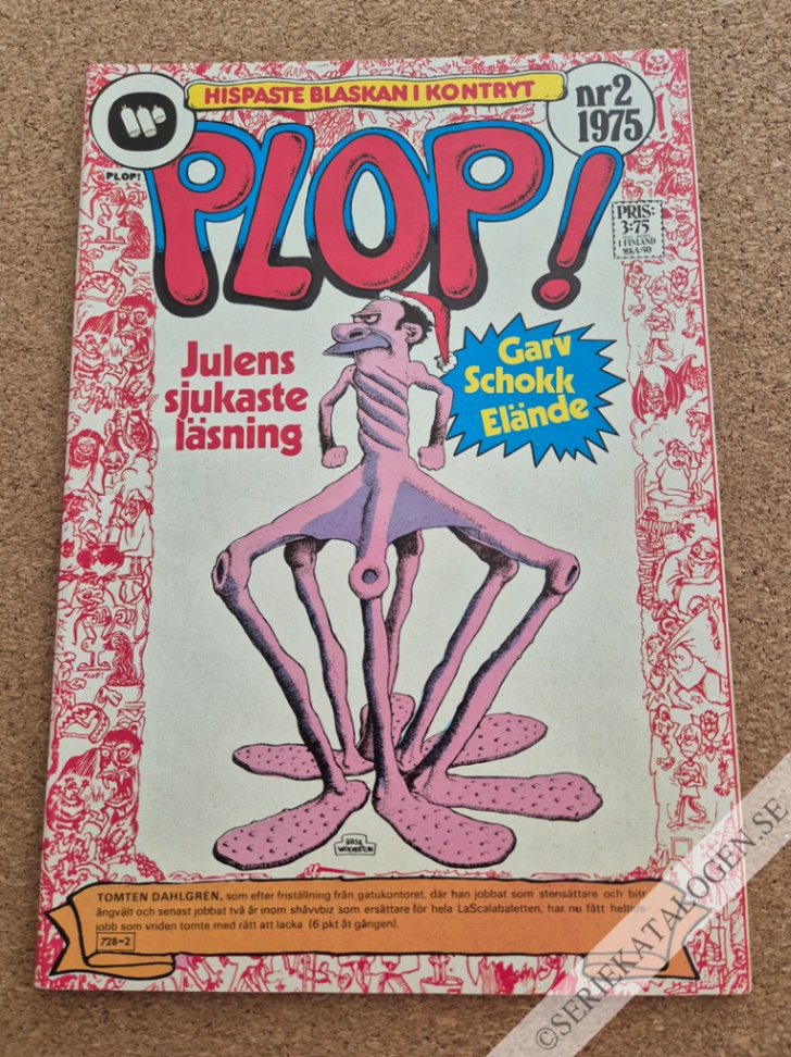 Framsida på Plop! #2 (1975)