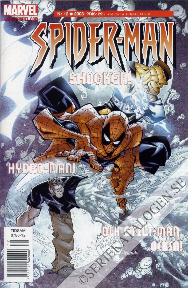 Framsida på Spider-Man #12 (2003)