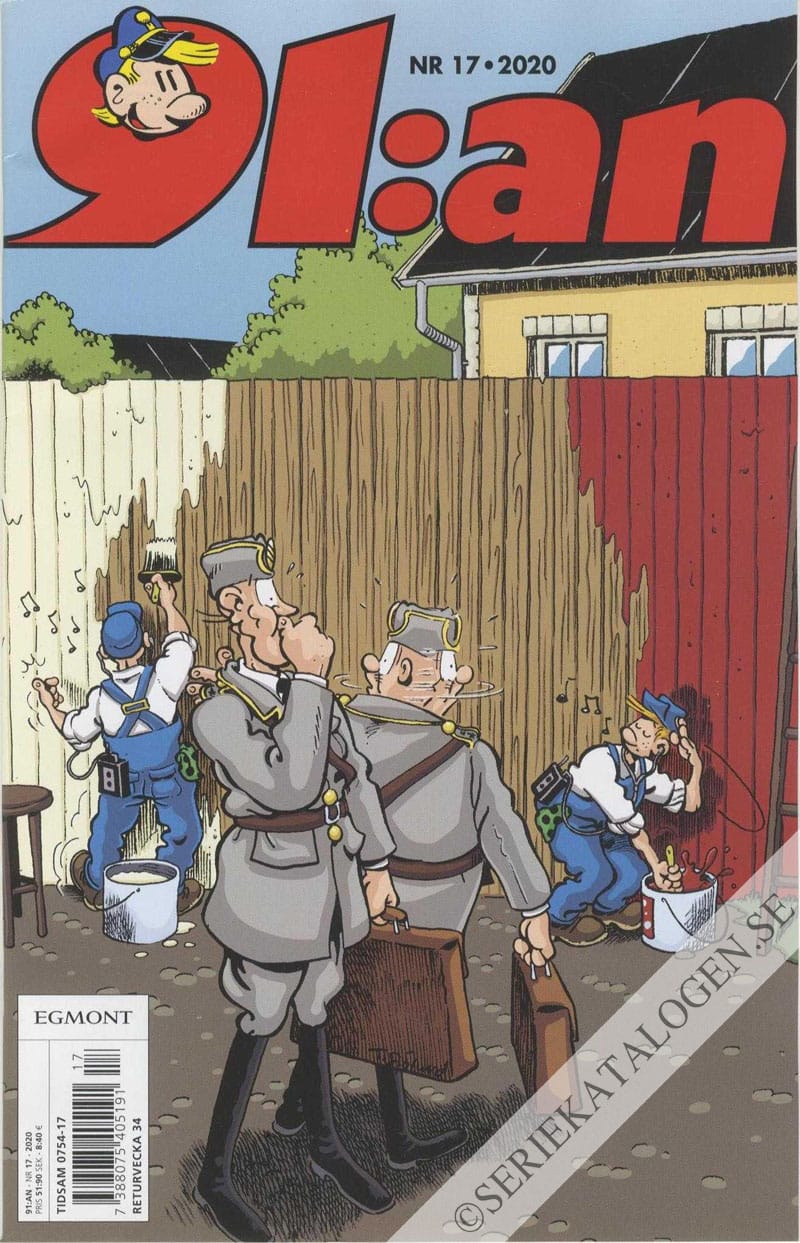 Framsida på 91:an #17 (2020)