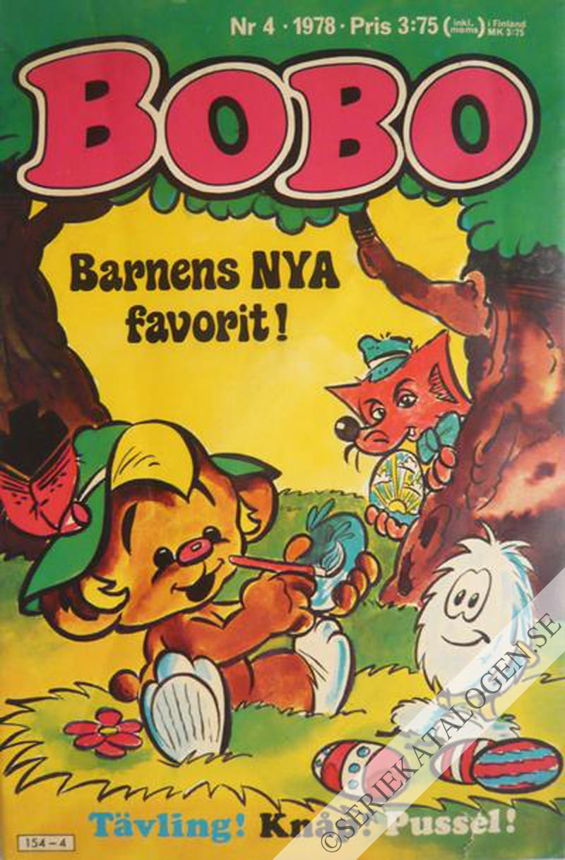 Framsida på Bobo #4 (1978)