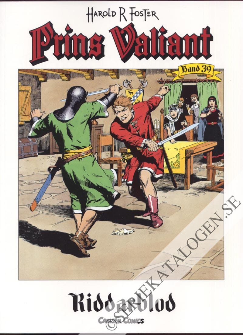 Framsida på Prins Valiant Riddarblod (2007)