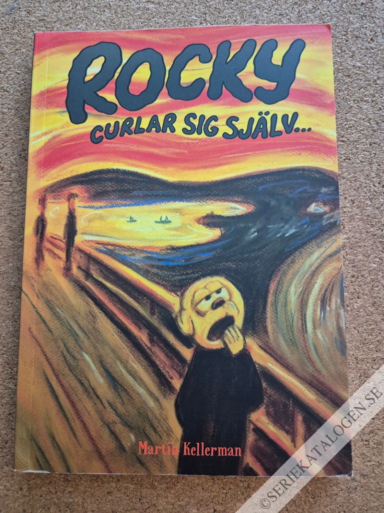 Framsida på Rocky #28 - Rocky curlar sig själv ... (2015) (variant)