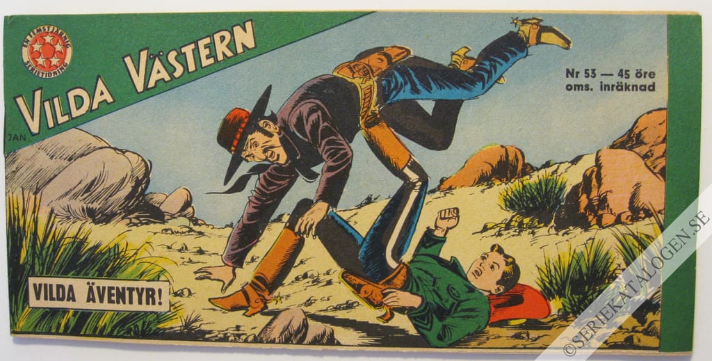 Framsida på Vilda Västern #53 (1966)