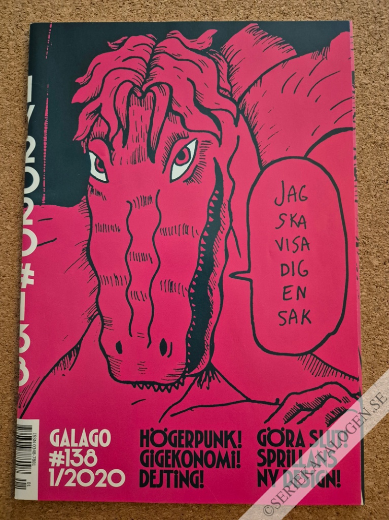 Framsida på Galago #1 (2020)