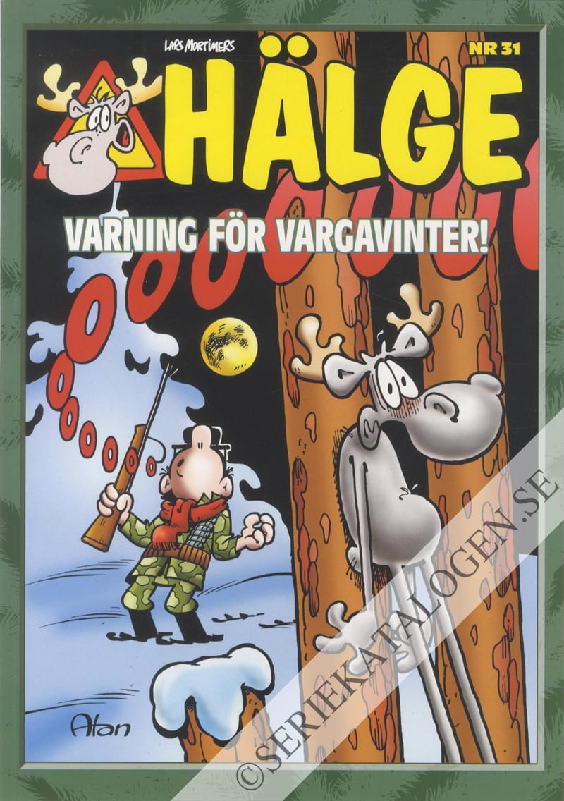 Framsida på Hälge Varning för vargavinter! (2022)