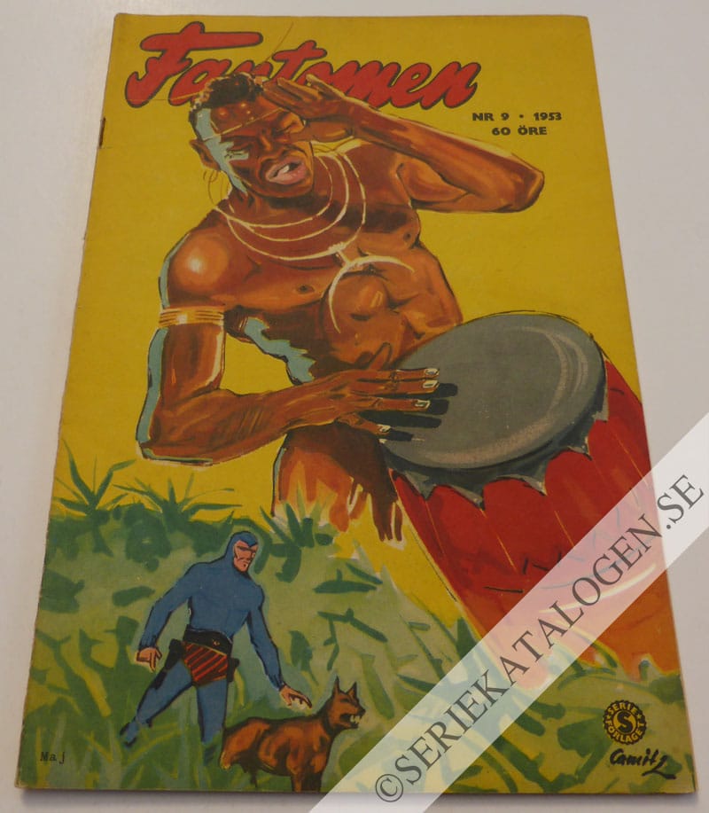 Framsida på Fantomen #9 (1953)