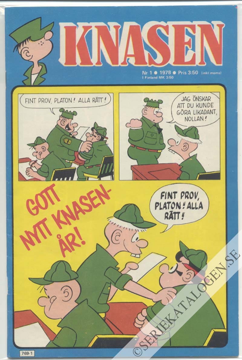 Framsida på Knasen #1 (1978)