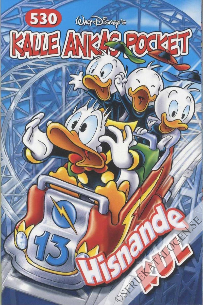 Framsida på Kalle Ankas pocket #530 - Hisnande kul (2022)