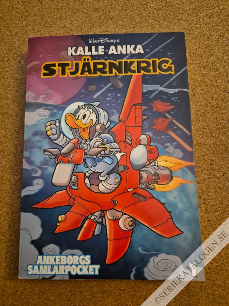 Framsida på Ankeborgs samlarpocket Kalle Anka - Stjärnkrig 1 (2016)