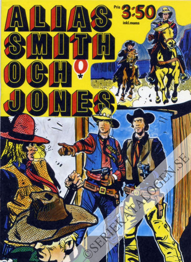 Framsida på Alias Smith och Jones # (1974)
