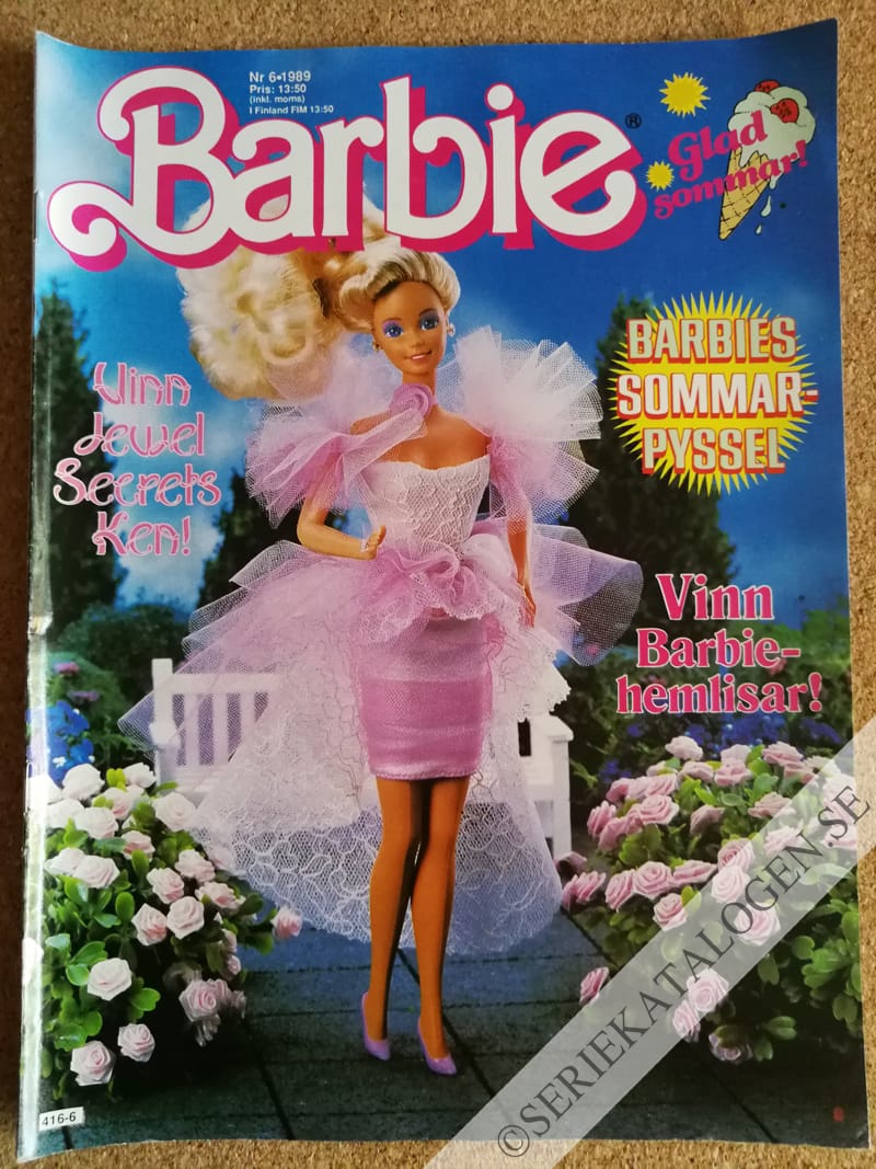 Framsida på Barbie #6 (1989)