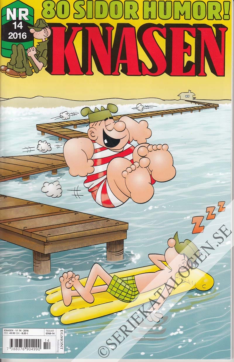 Framsida på Knasen #14 (2016)
