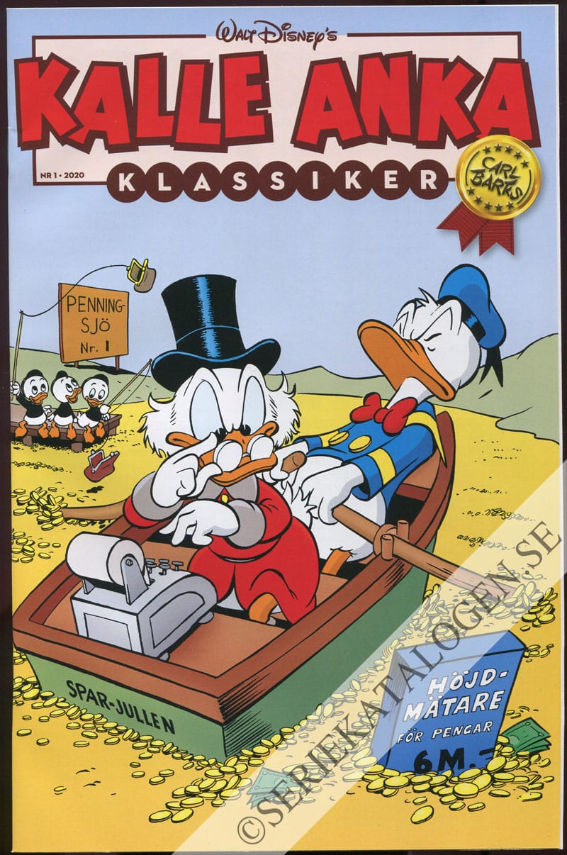 Framsida på Kalle Anka Klassiker #1 (2020)