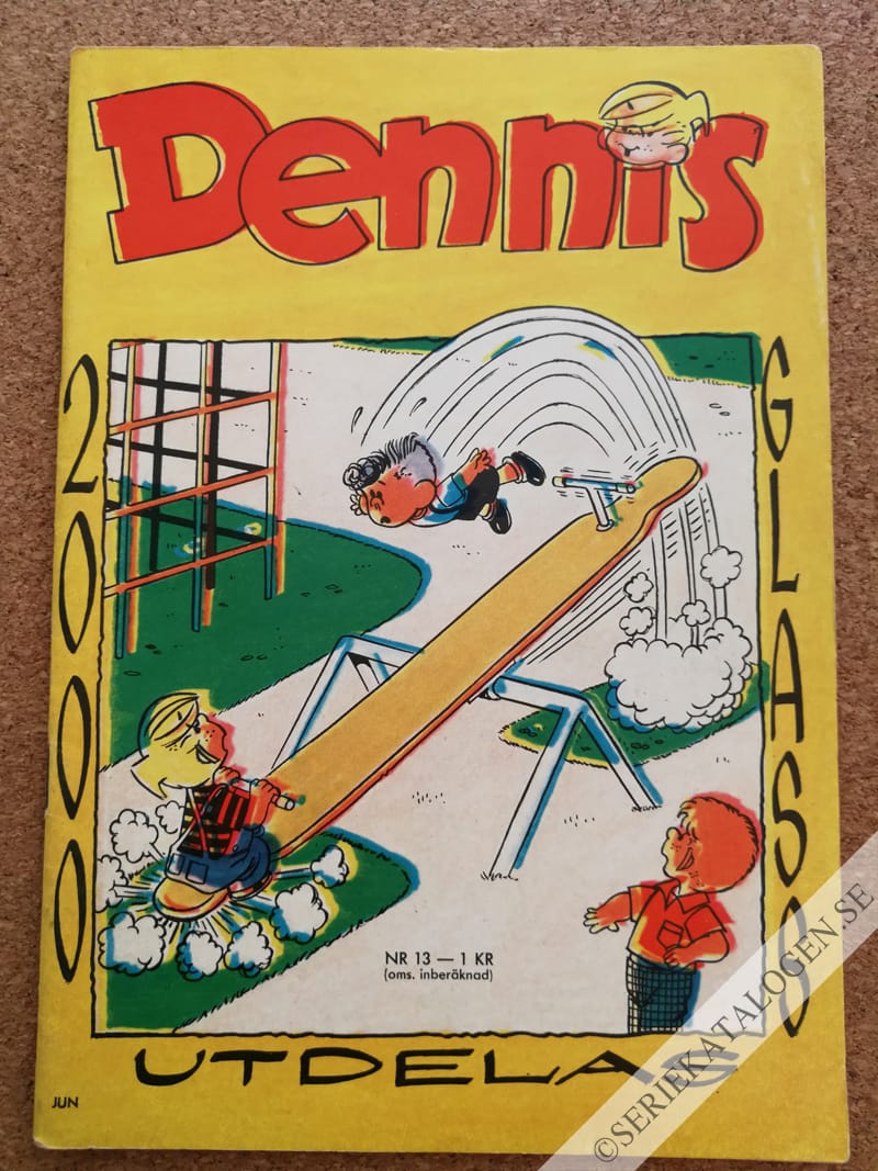 Framsida på Dennis #13 (1965)