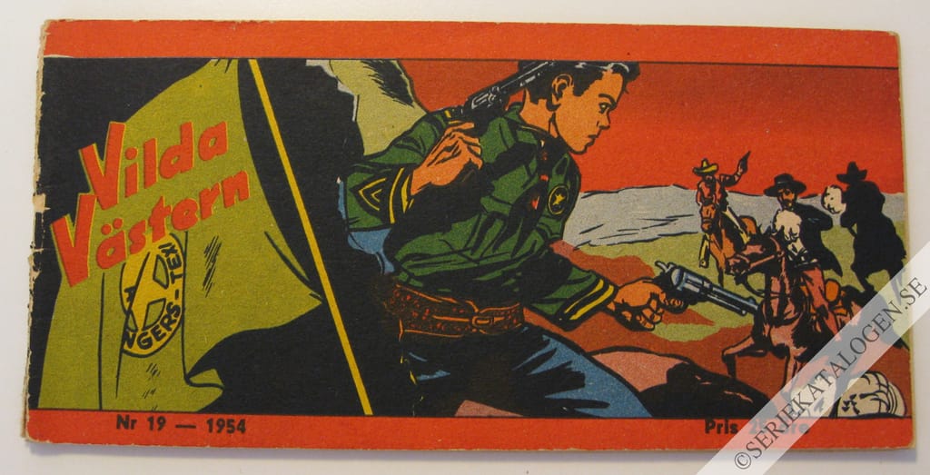 Framsida på Vilda Västern #19 (1954)