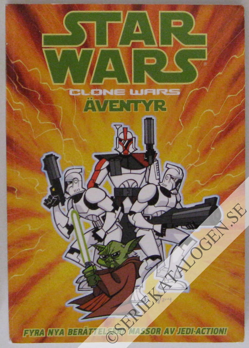 Framsida på Star Wars - Clone Wars äventyr Volym2 (2011)