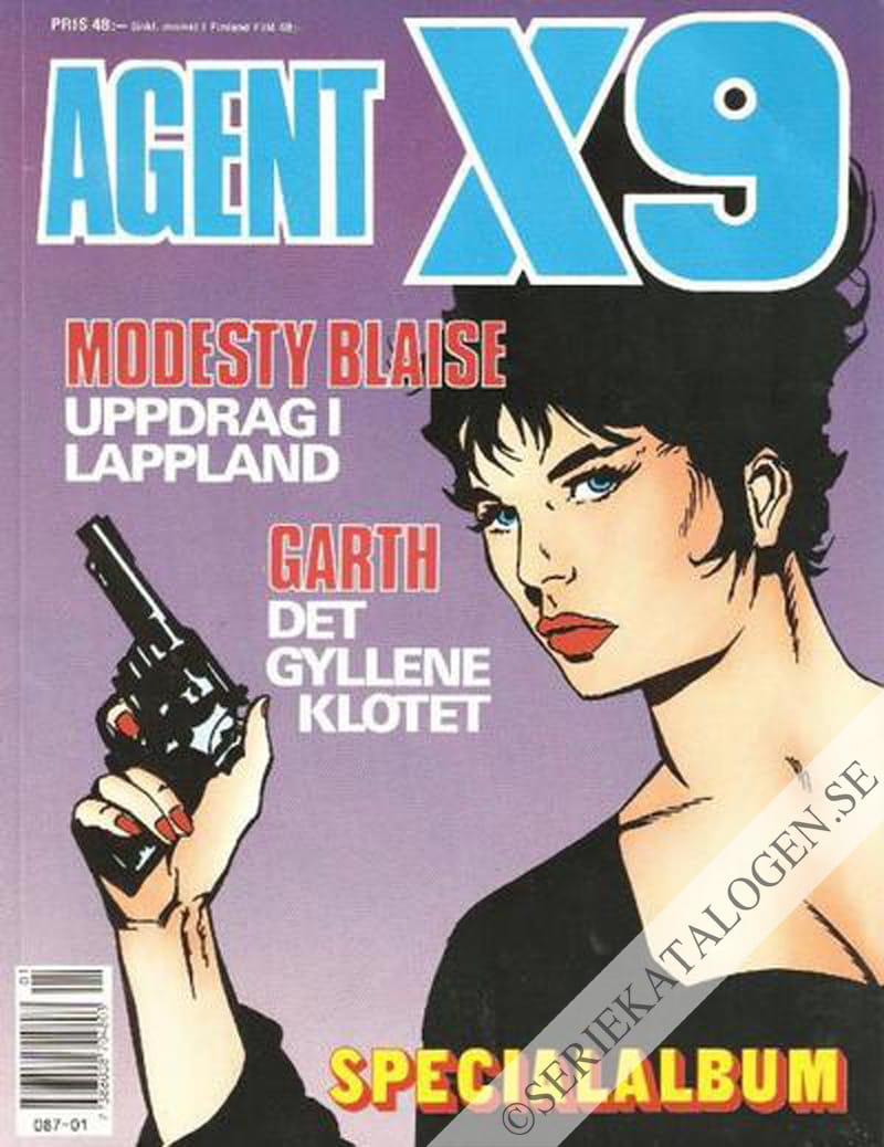 Framsida på Agent X9 specialalbum # (1991)
