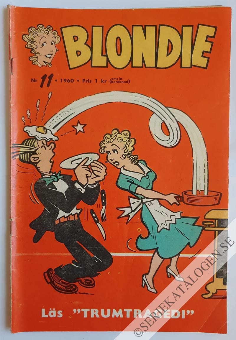 Framsida på Blondie #11 (1960)
