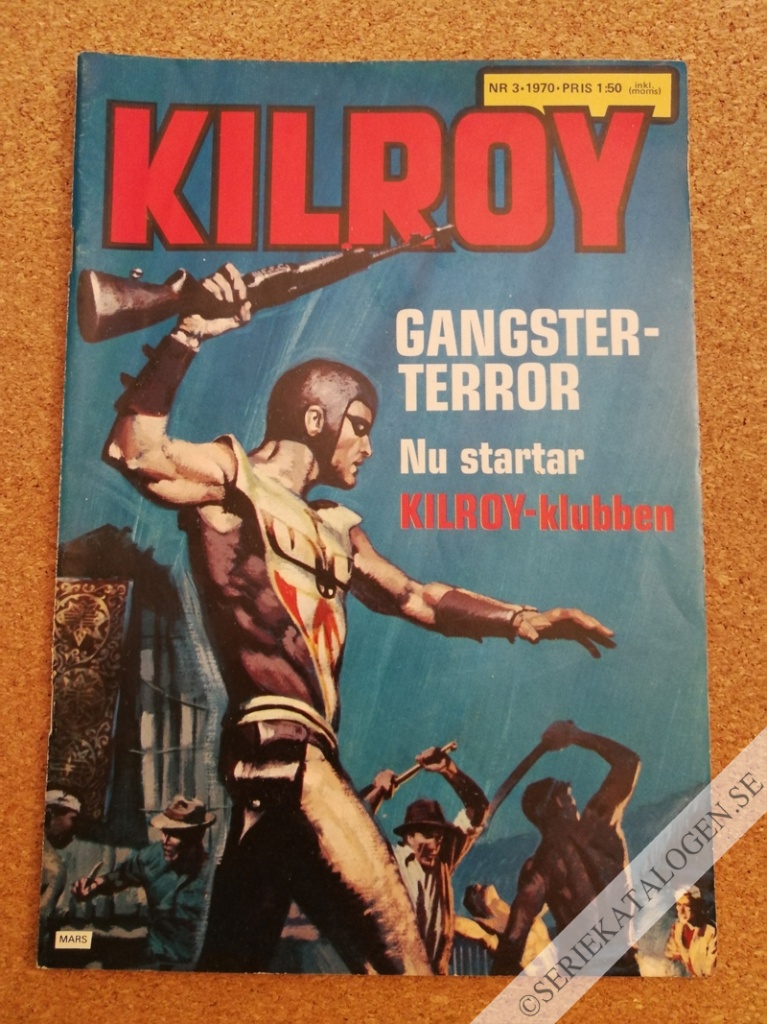 Framsida på Kilroy #3 (1970)