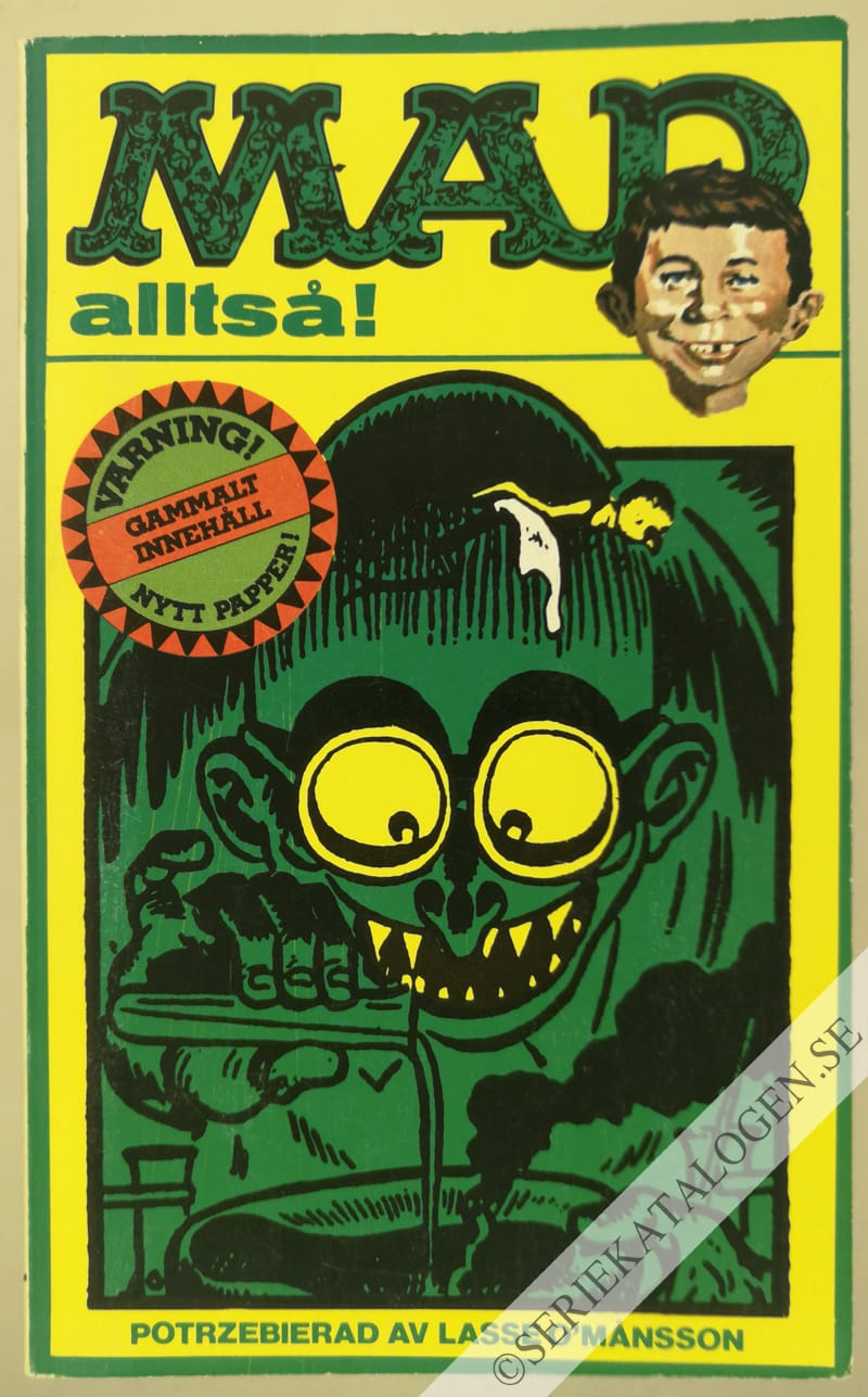 Framsida på MAD, alltså! (1977)