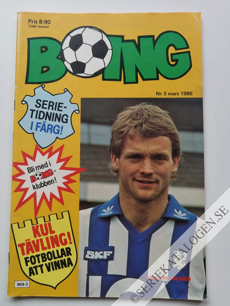 Framsida på Boing #3 (1986)