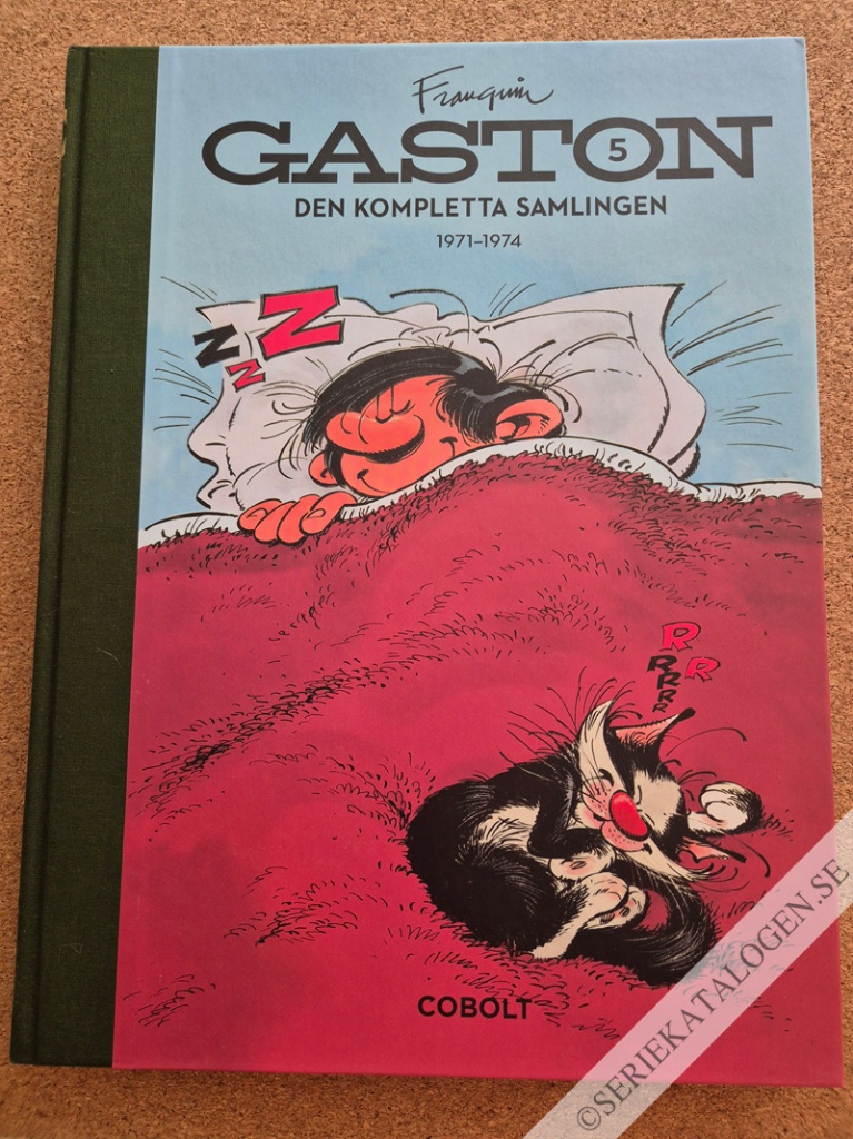 Framsida på Gaston - den kompletta samlingen 1971-1974 (2021)