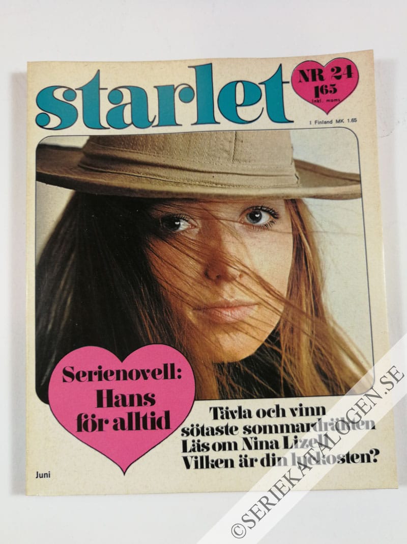 Framsida på Starlet #24 (1971)