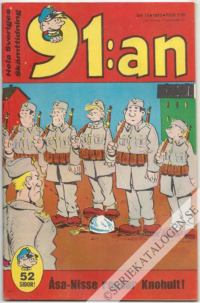 Framsida på 91:an #11 (1970)