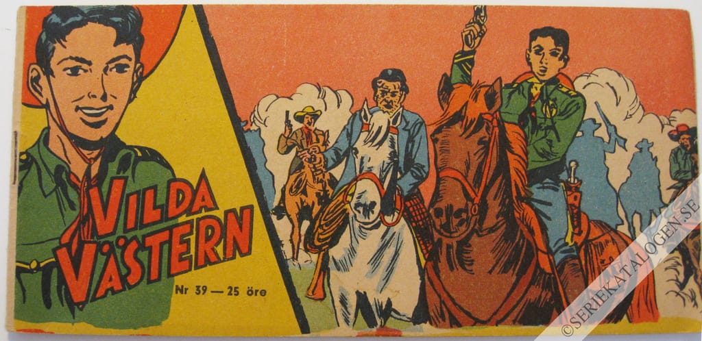 Framsida på Vilda Västern #39 (1956)