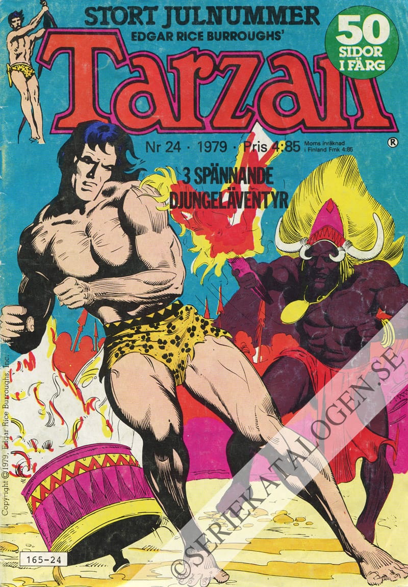 Framsida på Tarzan #24 (1979)