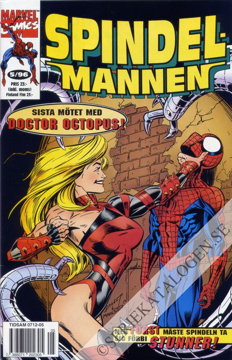 Framsida på Spindelmannen #5 (1996)