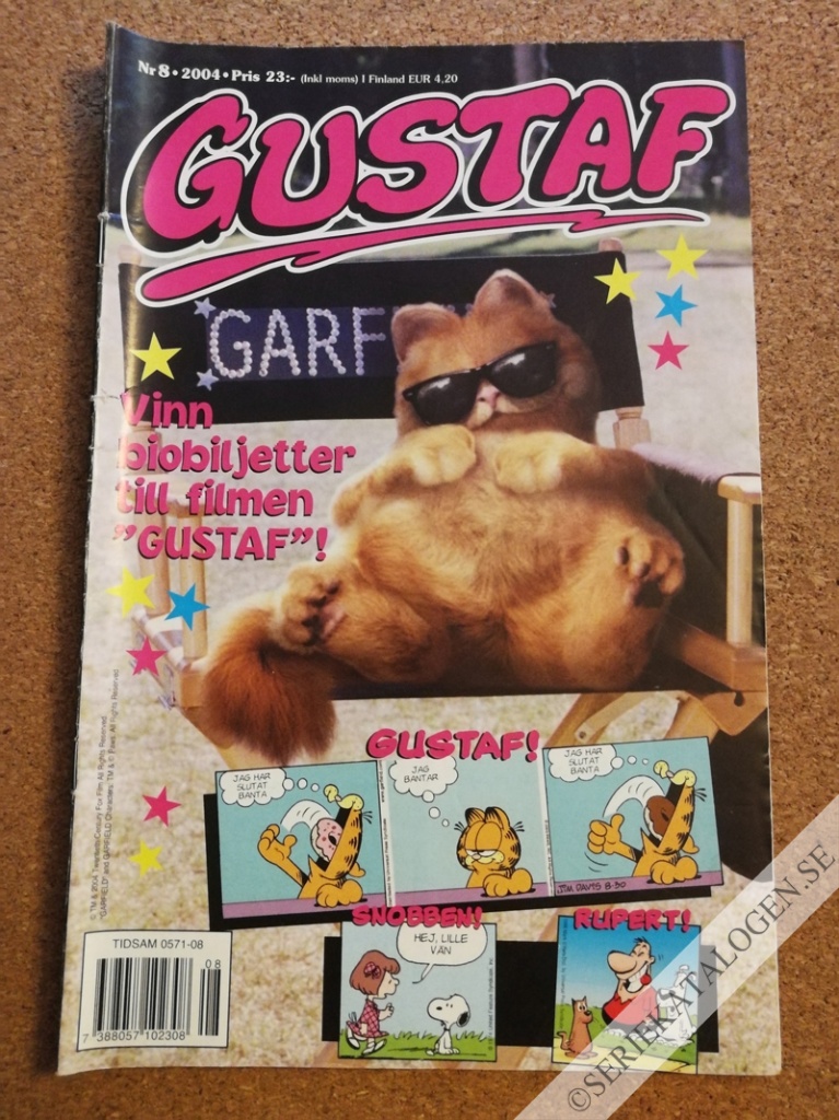 Framsida på Gustaf #8 (2004)